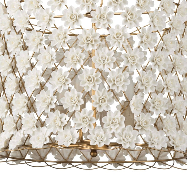 Alice Porcelain Flower Chandelier